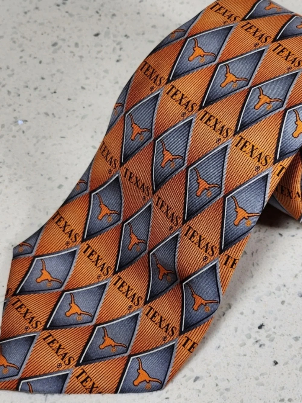 University of Texas UT Longhorn Silk Men's Tie